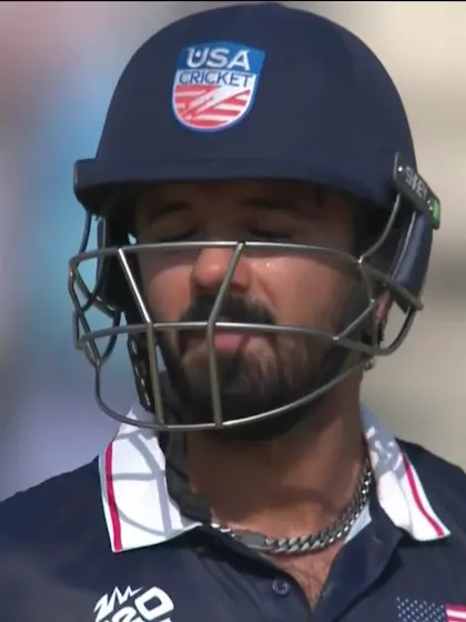 Shayan Jahangir - Wicket - United States of America vs Namibia