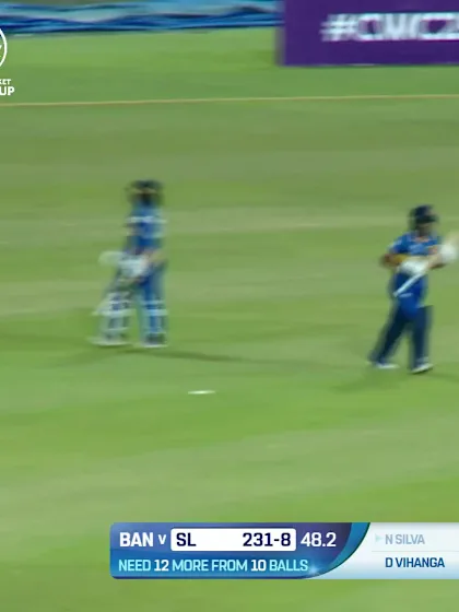 Nilakshika Silva - Wicket - Bangladesh Women vs Sri Lanka Women