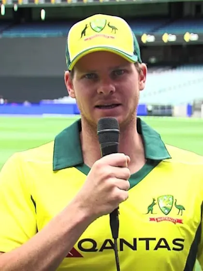 Steve Smith speaks after being voted as ICC Test Cricketer of the Year
