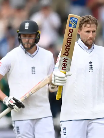 Logo of Root equals contemporary star duo on century count with Nottingham ton
