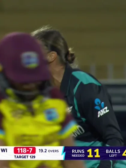 Logo of Zaida James - Wicket - West Indies vs New Zealand
