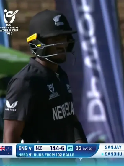 Jaskaran Sandhu with a Four vs. England