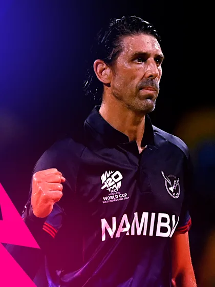 David Wiese's sensational efforts lead Namibia to a win | Namibia v Oman | POTM Highlights | T20 World Cup