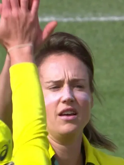 WICKET: Knight caught behind off her first ball