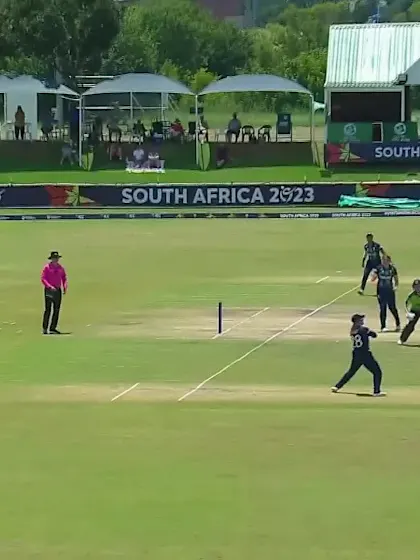 Wicket-Zara-Craig-Ireland-U19s-Women v England-U19s-Women ICC U19W T20WC 2023