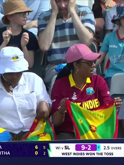 Harshitha Samarawickrama - Wicket - West Indies vs Sri Lanka
