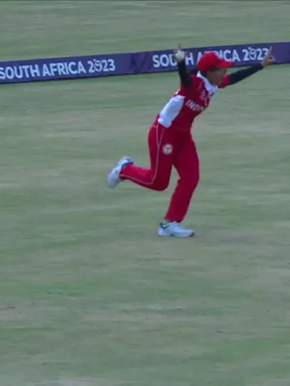 Wicket-Shunelle-Sawh-West-Indies-U19s-Women v Indonesia-U19s-Women ICC U19W T20WC 2023