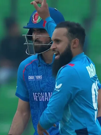 Logo of Hashmatullah Shahidi - Wicket vs England