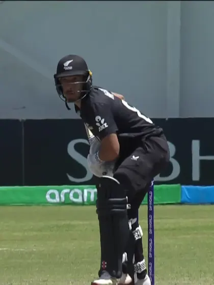 Aryan Mann with a Four vs. England