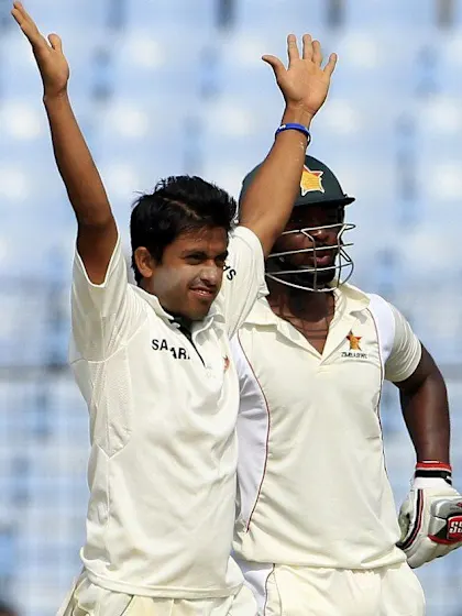 Bangladesh on top after Jubair's five-for
