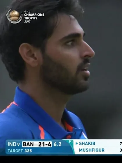 #CT17 Warm-up: Bhuvneshwar Kumar 3-13