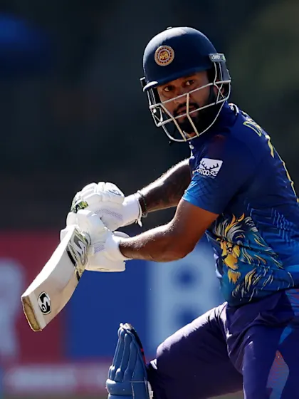 Logo of Dimuth Karunaratne in 'prime form' after breakthrough ODI ton | CWC23 Qualifier