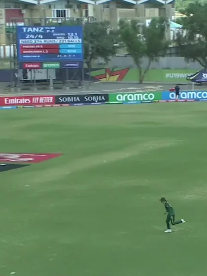 Mohammedi Simba with a Four vs. South Africa