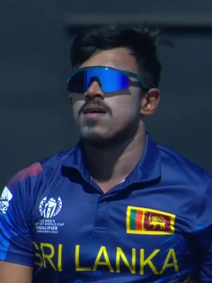 Logo of Romario Shepherd - Wicket - Sri Lanka vs West Indies