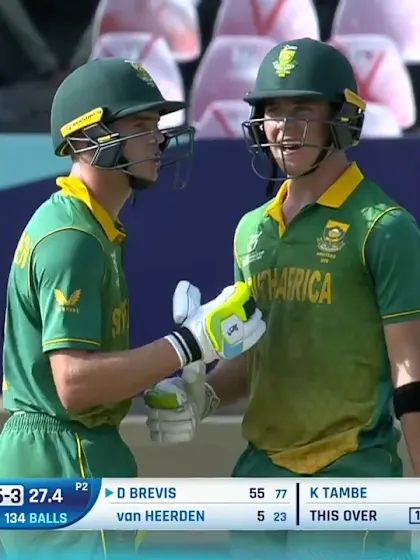 Stylish fifty by Dewald Brevis | IND v SA | ICC U19 Men's CWC 2022