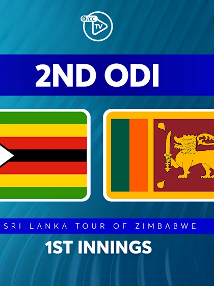 2nd ODI: Zimbabwe v Sri Lanka (1st Innings)