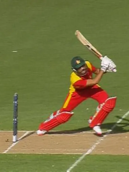 Raza Hits A Big Six Over Cover