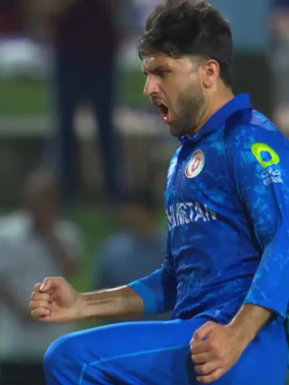 Logo of Quinton Kock - Wicket - South Africa vs Afghanistan