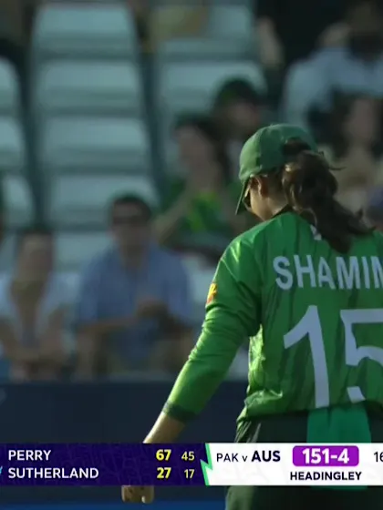 Annabel Sutherland - Wicket - Australia vs Pakistan