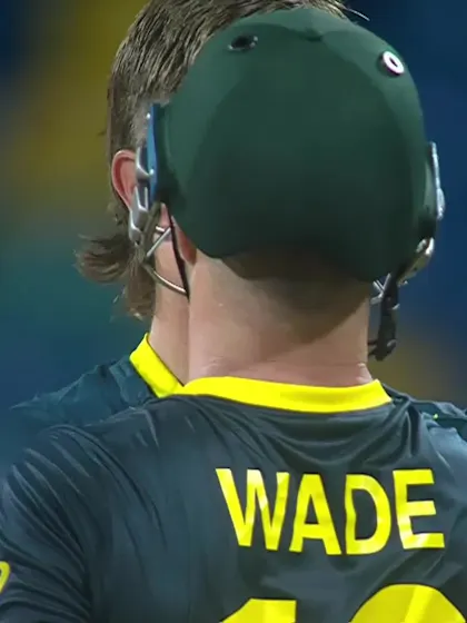 Logo of Shoaib Khan - Wicket - Australia vs Oman