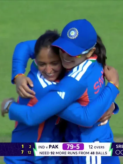 Natalia Pervaiz - Wicket - India vs Pakistan