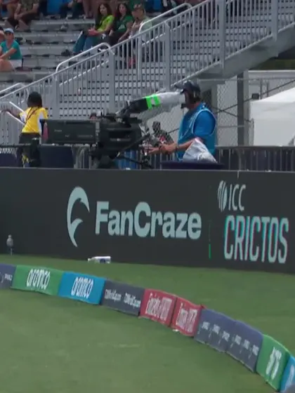 Logo of Abbas Afridi - Wicket - Pakistan vs Ireland