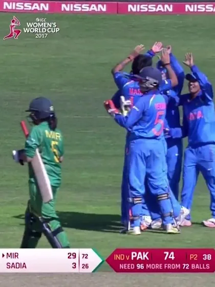 #WWC17 IND v PAK - Winning Moments