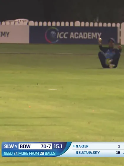 Logo of Nahida Akter - Wicket - Sri Lanka Women vs Bangladesh Women