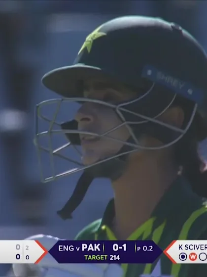 Logo of Sadaf Shamas - Wicket - England vs Pakistan