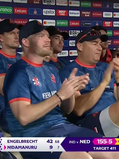 Teja Nidamanuru - Six - India vs Netherlands