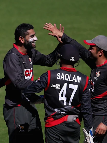 Spinners lead UAE to six-wicket win over Namibia