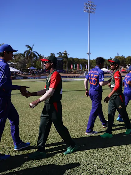 India beat Bangladesh to set up semi-final clash with Australia