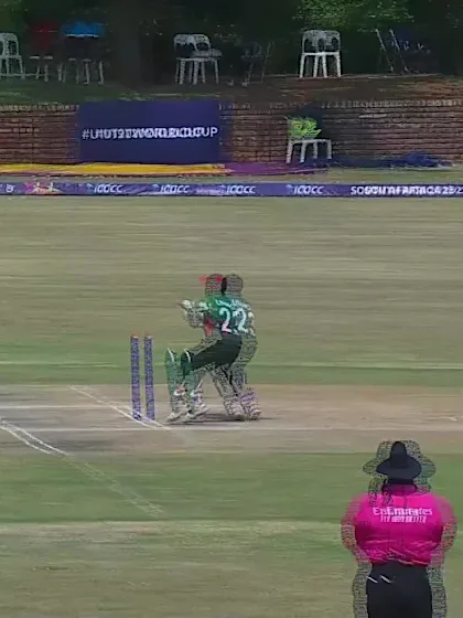 Wicket-Ishitha-Zehra-UAE-U19s-Women v Bangladesh-U19s-Women ICC U19W T20WC 2023