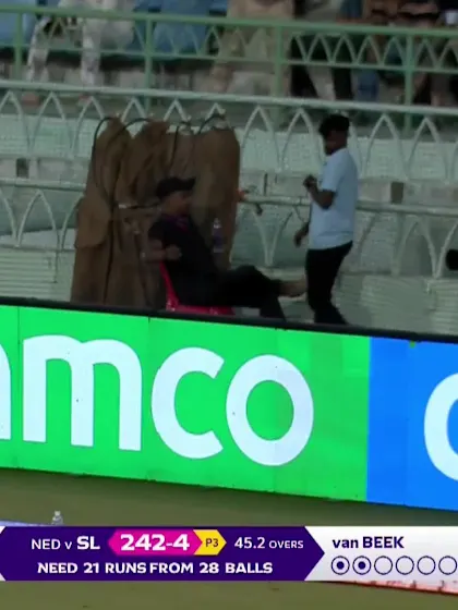 Dhananjaya de-Silva - Six - Netherlands vs Sri Lanka