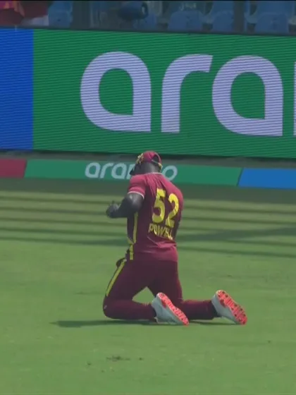 Dipendra Airee - Wicket - West Indies vs Nepal