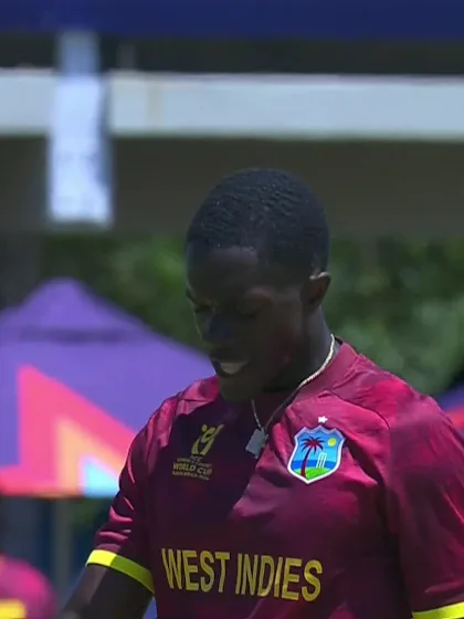 Logo of Raneico Smith with a Caught Out vs. Sri Lanka
