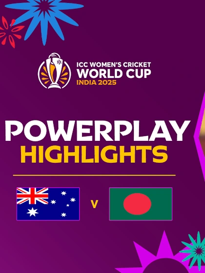 Bangladesh off to a steady start | Powerplay Highlights | CWC25