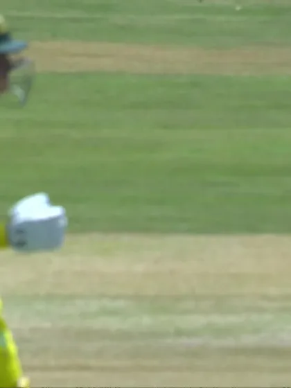 S Hogan with a Four vs. West Indies