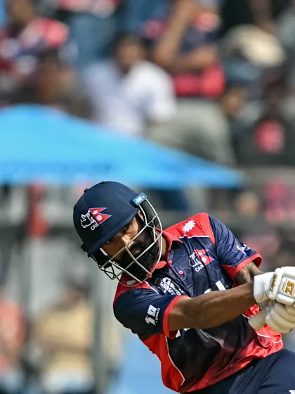 Dipendra Singh Airee smashes one hard to the boundary | T20WC 2026