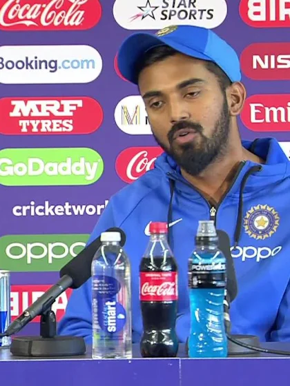 CWC19: WI v IND – KL Rahul Press Conference
