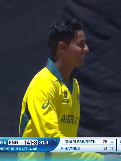ICC U19 CWC: AUS v ENG – Sangha ends Haynes' watchful stay