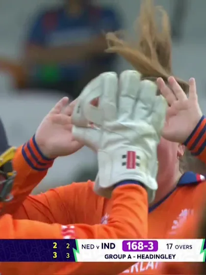 Yastika Bhatia - Wicket - India vs Netherlands