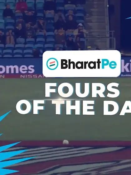 BharatPe Fours of the Day | Day 4 | ICC Men's T20WC 2022
