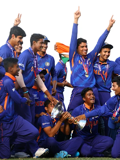 Logo of The ICC Upstox Most Valuable Team of the Tournament for the U19 Men's Cricket World Cup