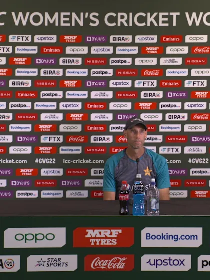 10 March - Tauranga - Pakistan coach David Hemp pre-match press conference