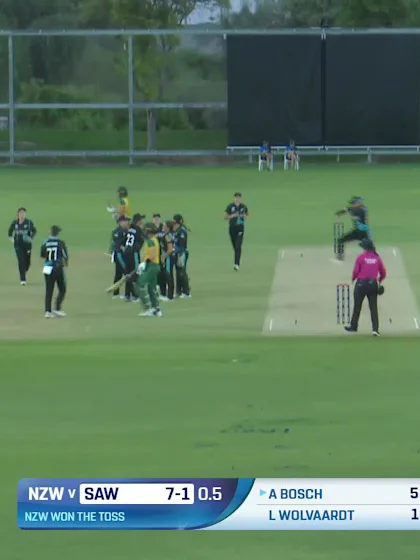 Anneke Bosch - Wicket - New Zealand Women vs South Africa Women