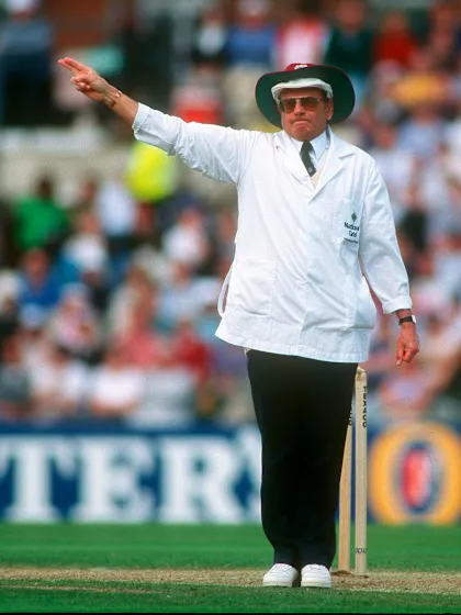 ICC expresses sadness at the passing of Dickie Bird