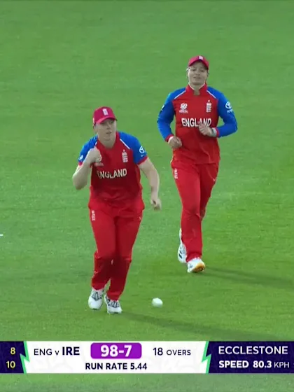 Arlene Kelly - Wicket - England vs Ireland