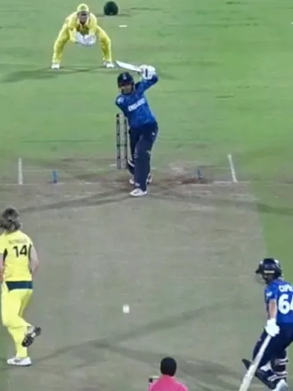 Sophia Dunkley's immaculate straight drive | CWC25