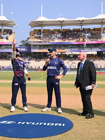 USA elect to bat first in Chennai | T20WC 2026